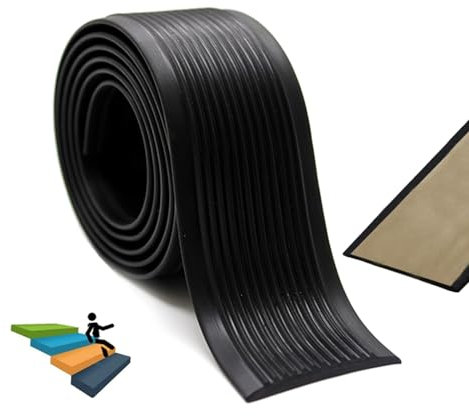 Borde de Escalera de Vinilo Antideslizante PVC Protector de Borde de Escalera Antideslizante Autoadhesivo Jardín Perfil de Borde de Escalera Para Azulejos,madera Maciza,escaleras de Mármol ( Color : N