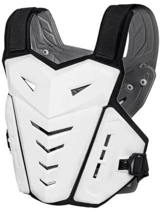 Baymate Motorradweste Schutzausrüstung Brustpanzer Motocross WesteSkifahren Rennsport Westen Reiten Skateboarding