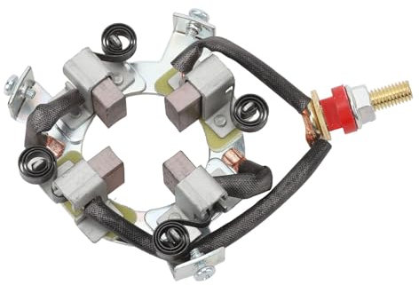 Kit de Reparacin de Portaescobillas de Carbn, Kit de Escobillas de Carbn para Motor de Reparacin de Portaescobillas de Arranque con Orificio Central de 45 Mm