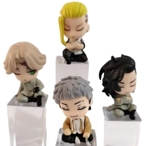 REOZIGN Mikey-Figur, Tachibana Hinata, Figur Tachibana Naoto, Figur Ryuguji, Figuren von Schulter bis Schulter 6 cm