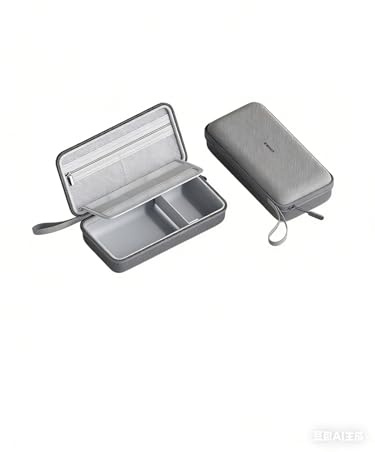 Hagibis DPB02 Étui de Voyage pour appareils électroniques, étui de Transport étanche pour câble, Chargeur, Banque d'alimentation, Carte SD, Souris, Disque Flash USB (DPB02, Gris)
