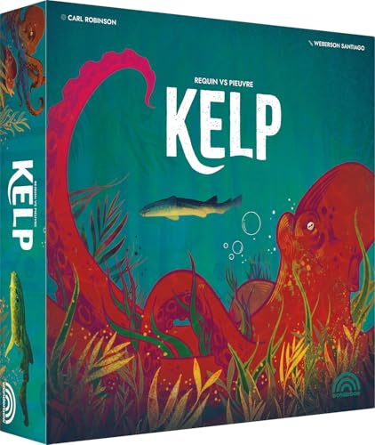 Asmodee - Kelp - Brädspel - Assymetriskt brädspel - Strategi och kollision - Spel för vuxna och barn från 10 år - 2 spelare - Fransk version, Wonderbow Games