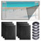 Mosquitera para Ventana, 6 Pieza 150x130cm Mosquiteras Ventana con 6 cinta autoadhesiva, Mosquitera para Ventana Adhesiva, para Protección Ventanas Contra Insectos Moscas Mosquitos
