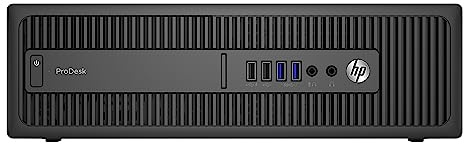 HP ProDesk 600 G2 SFF Computer PC Desktop Intel Core i7 6th, 32 GB RAM, SSD 1000 GB, WiFi USB, Windows 11 Pro + Libre Office (Ricondizionato)