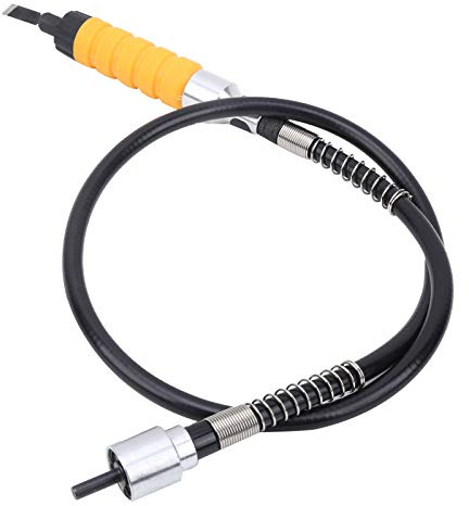 Haofy Juego de Cinceles Eléctricos de Mano con Llave, Máquina de Tallado de Madera de Alta Velocidad, Cincel Eléctrico para Entusiastas de Muebles y Bonsái, 1 Cincel, 5 Cabezas de, 1 Llave,