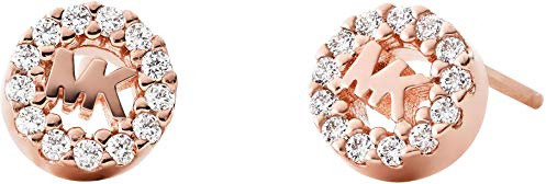 Michael Kors Ohrringe MKC1033AN791 Damen Ohrstecker Silber 925 Rose Zirkonia
