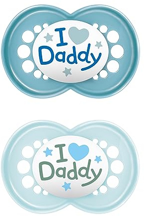 MAM Original silikon 6–16 Daddy blue