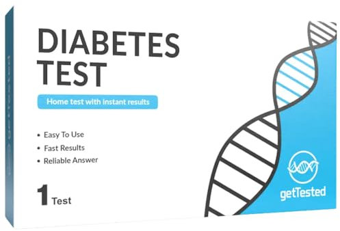 GetTested Diabetes Test (Glucose & Ketone), Instant Results At-Home Rapid Urine Test Kit for Hyperglycemia and DKA Risk Screening