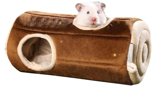 Lit Chaud pour Hamster – Cage Tubulaire pour Petits Animaux – Coussin en