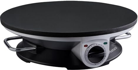 Aoruru Crepe Maker 12 pollici Crepe Maker per piastra elettrica con antiaderente pancake Maker-Crepe Padella