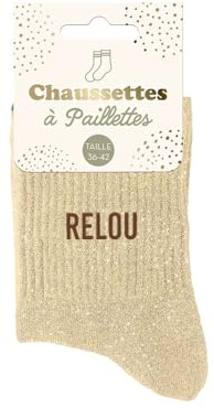 STC Chaussettes paillettes relou