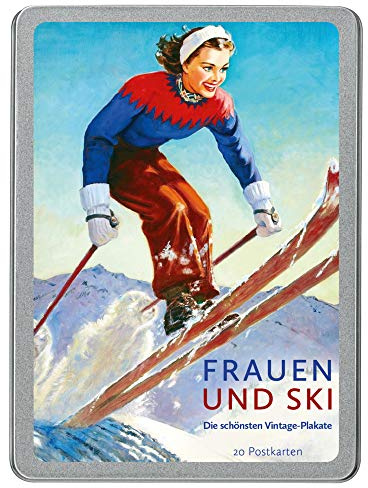 Frauen und Ski: Die schönsten Vintage-Plakate