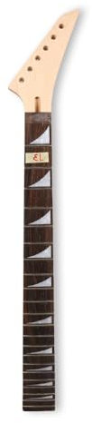 24 Bund E-Gitarre Hals Ahorn Palisander Griffbrett 648cm Mensur Haifischflosse Inlay Guitar Neck DIY Guitar