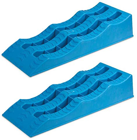 Kampa - Rampe mit mehreren Ebenen - Zeltzubehör - Camping Zubehör - Reise Gadgets - Blau