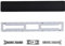Ersatz-Leertastenkappe, Scharnier und Basisdichtung für MacBook Pro Retina 13/15 Zoll A1706 A1707 A1708 2016-2017 und 12 Zoll A1534 2017 Tastatur
