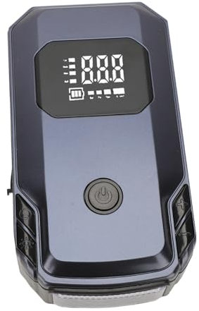 Démarreur de Batterie de Voiture, Aide au démarrage Portable, Batterie Externe pour Les urgences en Plein air, 2000 mAh x 4 Batteries au Lithium