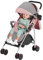 Ingenious, passeggino compatto con posizione allungata, dalla nascita ai 4 anni (fino a 25 kg), 47 x 72 x 97 cm, divano, con zanzariera, portabicchieri, rosa