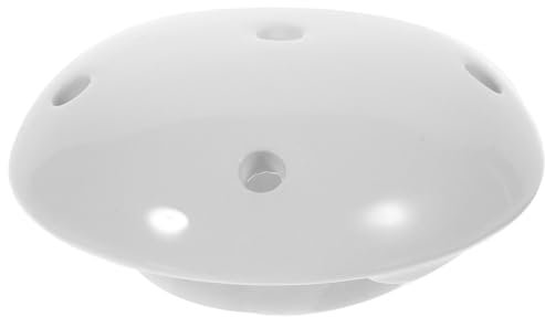 DIYEAH Tapón De Urinario Cerámico Colador De Urinario De Repuesto Diseño Antiolor Diámetro 6,5 Cm Para Baño Industrial Accesorio Único