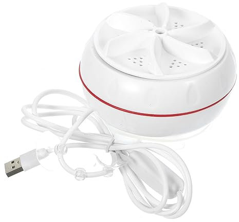 SEWACC Minilavadora Portátil USB Lavadora Pequeña para Ropa Interior Limpieza Rápida y Lavadora de Viaje para Apartamentos 1 30 de Ciclo