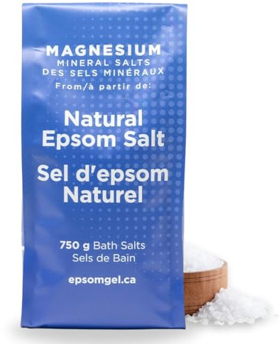 Body Love Natural Epsom Salt, 750 GR