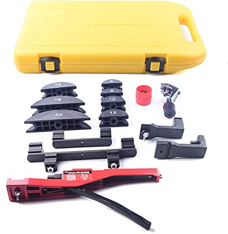 6-22mm Rohrbiegegerät Manuelle Rohrbiegemaschine Rohrbieger Biegemaschine Handrohrbieger Biegeapparat Für Kupferrohre Aluminiumrohre Edelstahlrohre