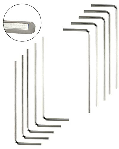 Zorveiio 20 Stück 1,5 mm Sechskantschlüssel-Set, Mini-Inbusschlüssel, Sechskantschlüssel, Innensechskantschlüssel-Set, L-Schraubenschlüssel