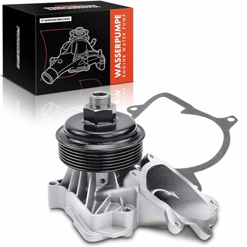 Frankberg Wasserpumpe 11517788306 | Kompatibel mit 3er E46, X5 E53, 3er Cabriolet E46, 3er Coupe E46, 7er E65 E66 E67, 3er Touring E46, 3er Compact E46