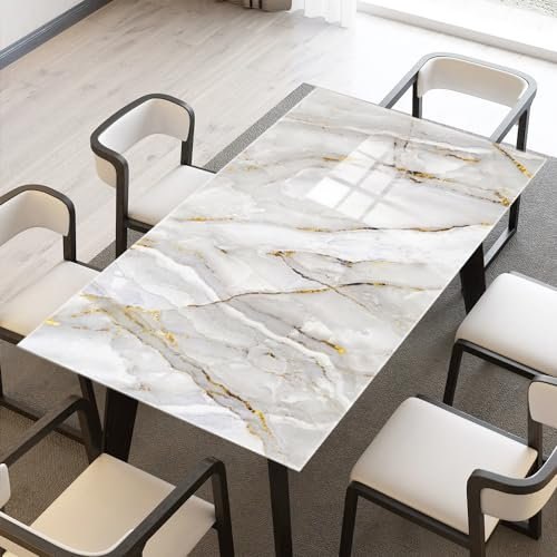 Selbstklebende Tapete Minimalistisches Gold Grau Strukturtapete Wandtattoo Schlafzimmer Tapete Selbstklebend Vliestapete Wallpaper for Living Room Tapeten Langlebig Wandschutzfolie 40x100cm/2 Pcs