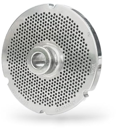 WOLFCUT - Dischi tritacarne con mozzo e 4 scanalature per tutte le dimensioni del tritacarne 32-2,0 mm