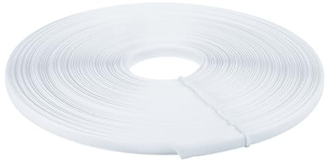 QUARKZMAN 45 Yards Ossa per Cucire 10mm Stecche per Corsetti Bianco | da Cucire per Abito Sposa Abito da Sposa, a Bassa Densità, Poliestere