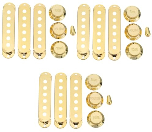 Toyvian 21stücke Teiliges Aus Goldenen Humbucker Pickup-covern Gitarre Langlebige Und Praktische Abdeckungen Zum Schutz Von Tonabnehmern Passend Für Abmessungen