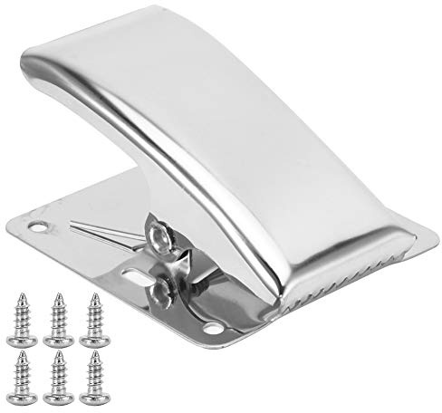 ERYUE Pinces à Filet de Poisson en Acier Inoxydable, Outils de Nettoyage Planche à Queue Durable pour Camping en Plein Air Cuisine Argent