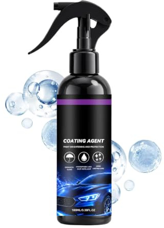 Spray Nano Ceramico Per Auto,100 ml Pellicola Lucida a Lunga Durata - Spray Rivestimento Per Auto - Per Veicoli Esterni Fari Moto Camper Camion Vernice Dettagliatura Lucidatura