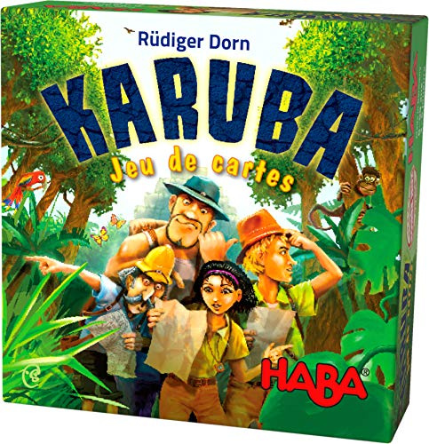 HABA- Karuba – Jeu de Cartes, 303475, Coloré