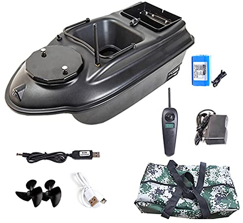 Barco de Cebo Inteligente JZDHAOANHE Inalámbrico Buscador de Peces con Doble Motor y GPS, 3 Kg de Carga Asistida