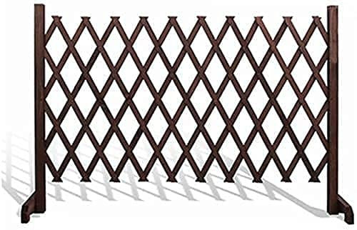 Beeteinfassung Zaun Zierzaun Palisaden Für Garten Palisade Rasenkante Zaun, der Karbonisierung Holzlattenzäune im Freien Gitter Partition Blumenständer 3 Farben 4 Größen Dekorativer Zaun Gartenum