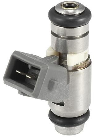 Motoforti IWP162 Combustible Inyector Reemplazo 2 Pasadores Plateado Tono para Motocicleta