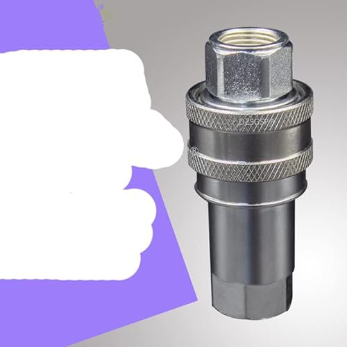 Stecker und Buchse aus Karbonstahl Hydraulische Schnellkupplung 1/4 3/8 1/2 3/4 1 Zoll männlich und weiblich geschlossen-famale, M18X1.5