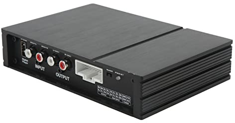 Amplificatore DSP per Auto con Ingressoa 4 Canali Audio Universale con Controllo AppHD