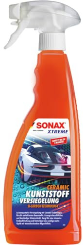 SONAX Xtreme Ceramic KunststoffVersiegelung (750 ml) pflegt den Kunststoff und sorgt für Intensive Farbauffrischung | Art-Nr. 02264000