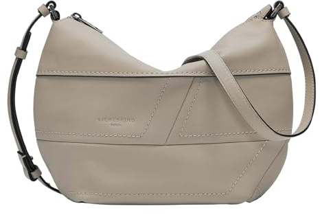 LIEBESKIND BERLIN Umhängetasche Edda Calf Optic Hobo Bag Stone beige