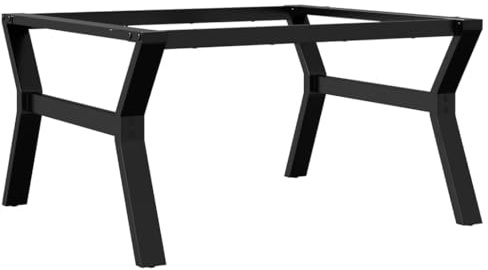 vidaXL Couchtisch-Gestell in Y-Form 80x70x43 cm Stahl