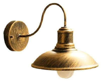 Lampada da parete vintage, Lampada da parete vintage, Lampada da esterno impermeabile, Sconce da parete impermeabile industriale, applique decorativa per la casa, camera da letto, comodino, corridoio,