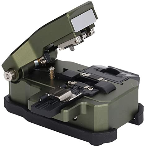 Mavaol Mannaia per Fibra Ottica Angolo di Taglio 0,5° Taglierina Automatica 0,25mm 0,9mm Compatibilità Robusta Lama in Metallo Strumento Professionale per Installazioni in Fibra