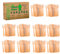 Sin sabor a madera - 300 tenedores desechables compostables de bambú ecológico - Set de 300 tenedores de 16 cm para picnic, barbacoa, fiesta, camping @Claudi Home
