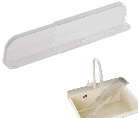 Protección del agua para el cáliz de agua reponible del fregadero de la cocina, cinta protegida para salpicaduras para encimera, protección contra salpicaduras de de enjuague