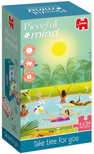 Jumbo Pieceful Mind – Take Time for You, 7-Day Mindful Adults Jigsaws Set