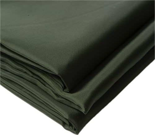 IPEA Tessuto Fodera Verde Scuro - 200 cm x 150 cm - Made in Italy - Tessuto al Metro per Cucito, Abbigliamento, Fodere, Giacche, Pantaloni, Gonne, Arredamento, Cuscini - Stoffa per Cucire e Foderare