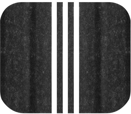 Verplexter Door Hinge Masking Shields, 3.5 Inch, 50-Pack, for Residential Doors