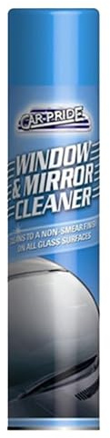 MIXEL All-Purpose Glass Cleaner Spray, Crystal-Clear Shine, Effortlessly Removes Dust, Dirt, Fingerprints, Smudges, Grease, Oil, Grime, Perfect for Home, Office, Car, Leaves No Residue, 300ml (1 Pcs)